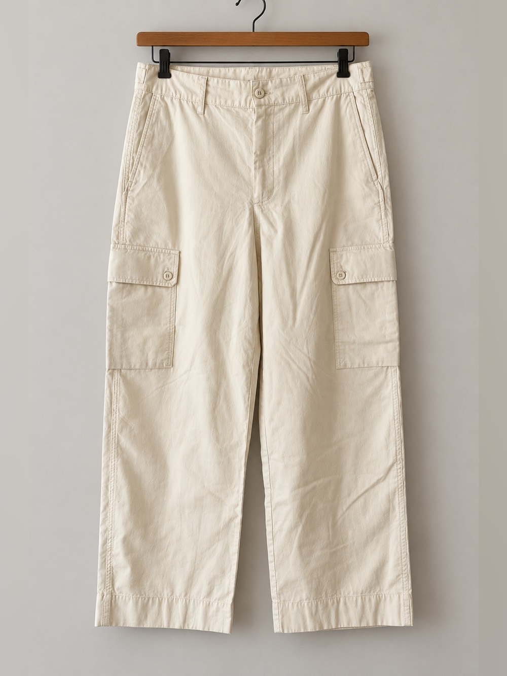 J Crew Natural Straight Leg Cargo Ankle Pants NWT 30 #1894